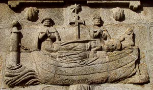 St James on a Stone Boat