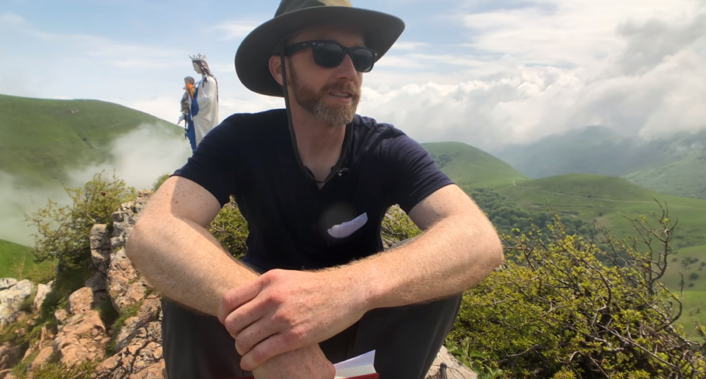 Jeremy on the Camino