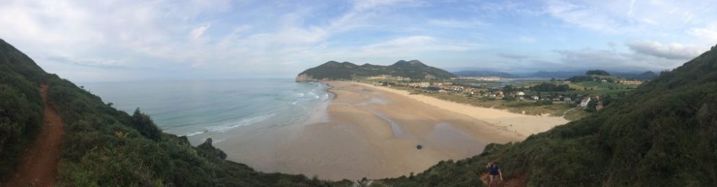 playa de berria santona camino del norte