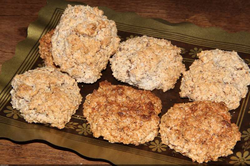 Carajitos sweet cookie cake made of nuts found in Asturias in Spain